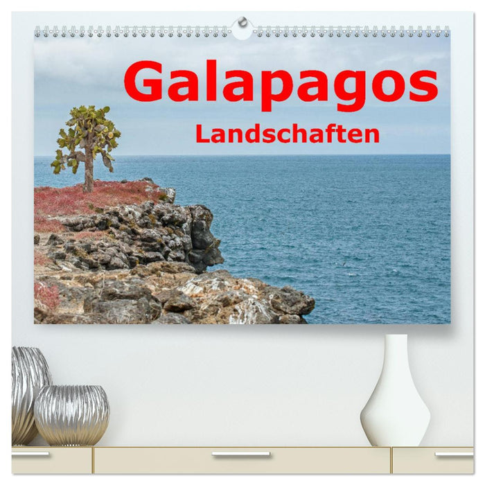 Paysages des Galapagos (Calendrier mural CALVENDO Premium 2024) 
