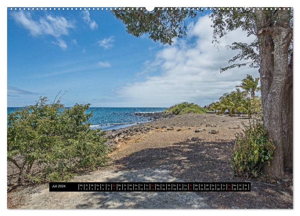 Galapagos- Landschaften (CALVENDO Premium Wandkalender 2024)