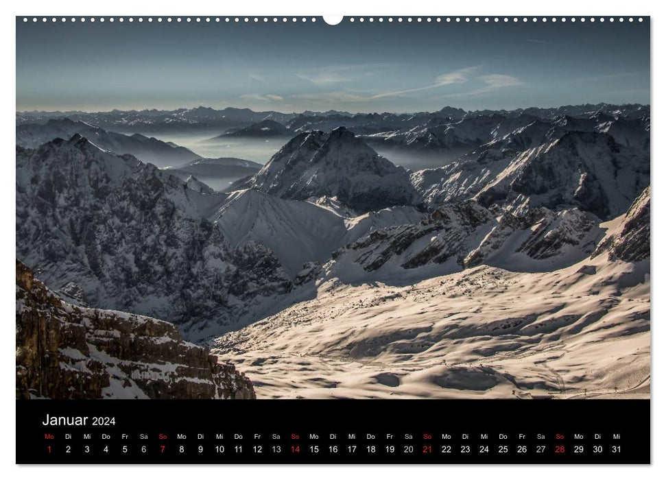 Bergpixel "Höhenrausch und Leidenschaft" (CALVENDO Wandkalender 2024)