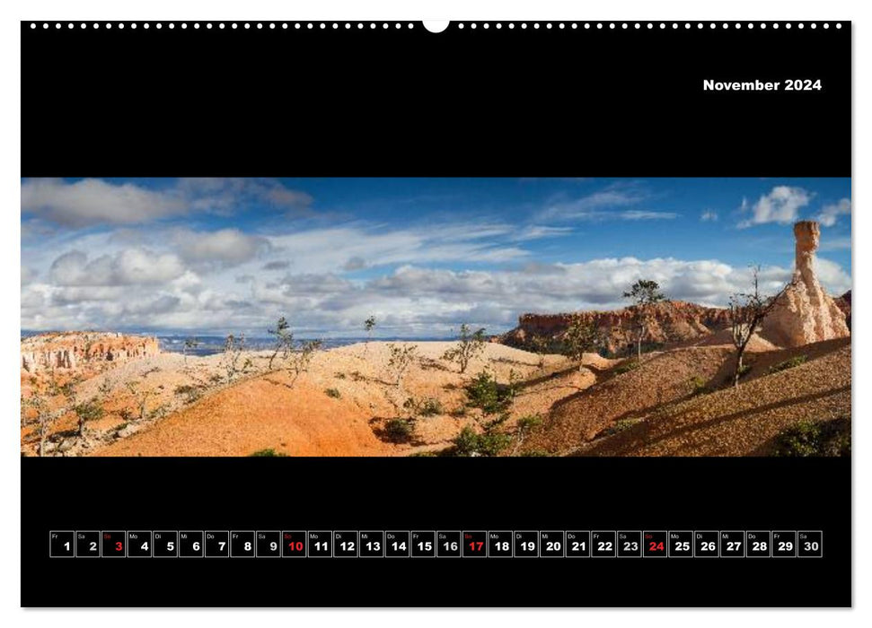 USA Southwest - XXL panoramas (CALVENDO Premium Wall Calendar 2024) 