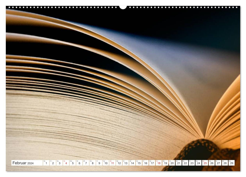 Ars Libri - Kunstwerk Buch (CALVENDO Wandkalender 2024)