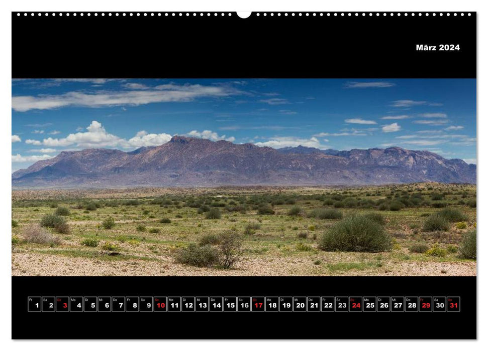 Namibia - XXL panoramas (CALVENDO Premium Wall Calendar 2024) 