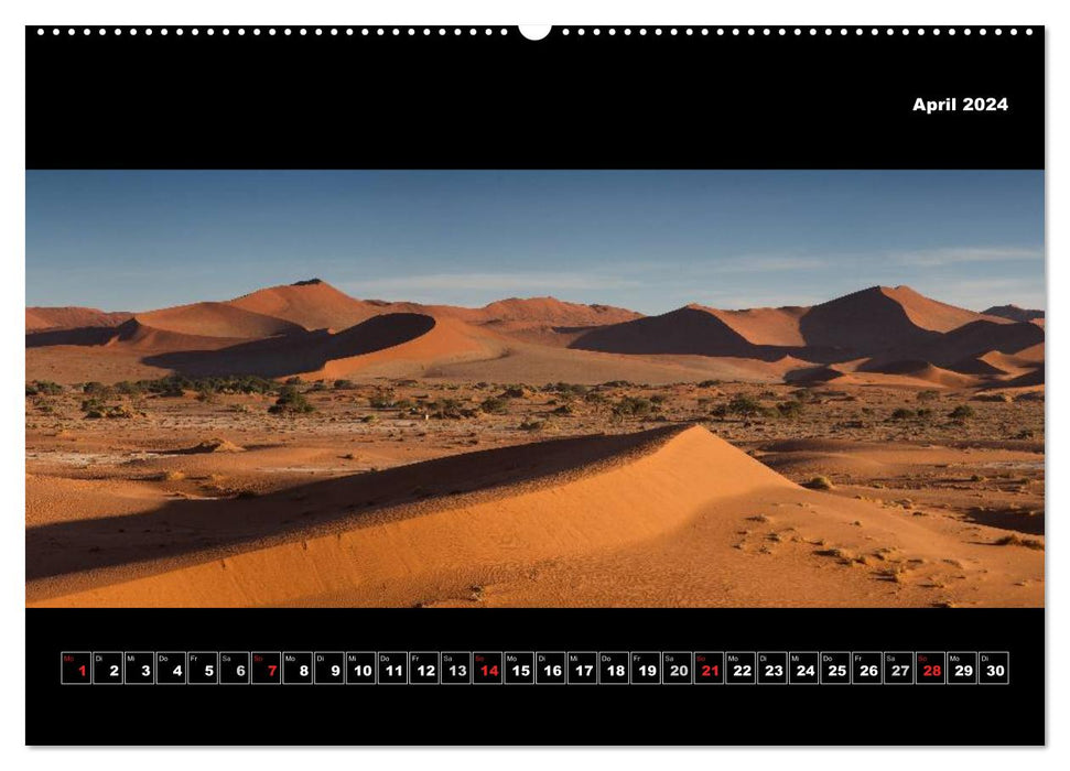 Namibia - XXL Panoramen (CALVENDO Premium Wandkalender 2024)