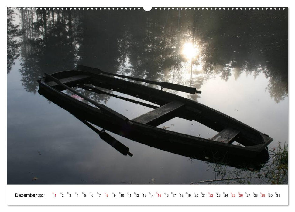 Boat views (CALVENDO Premium Wall Calendar 2024) 