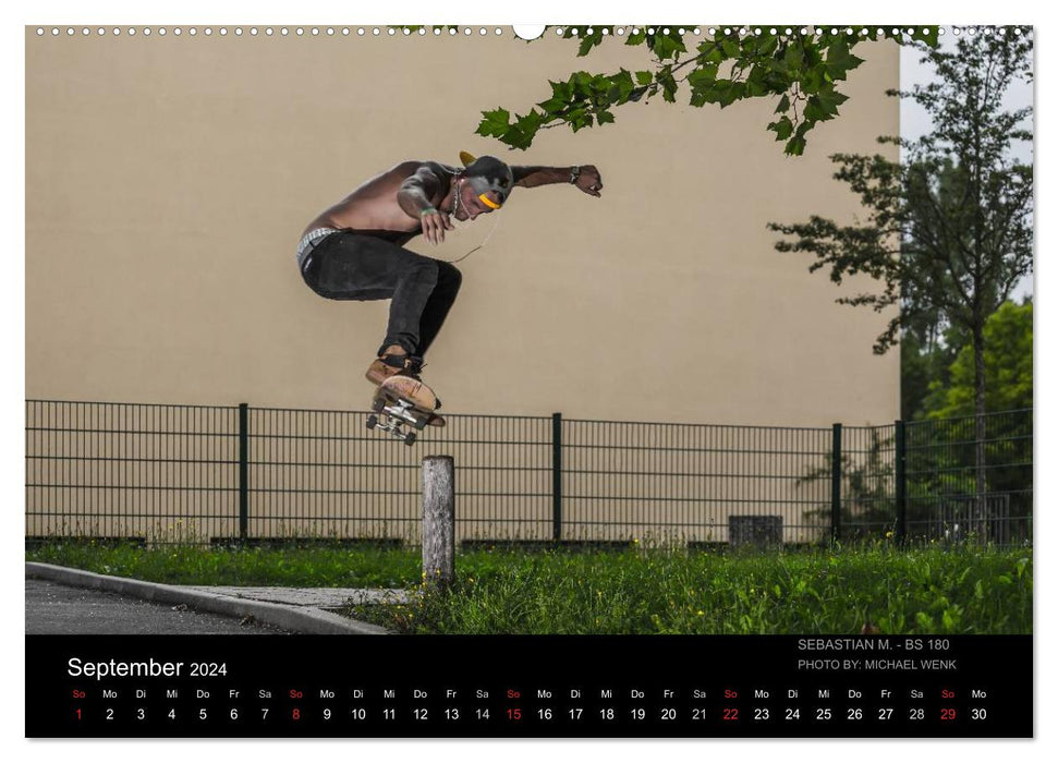 it's Skateboarding - Unterwegs (CALVENDO Wandkalender 2024)