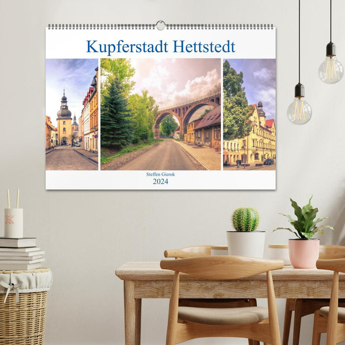 Kupferstadt Hettstedt (CALVENDO Wandkalender 2024)