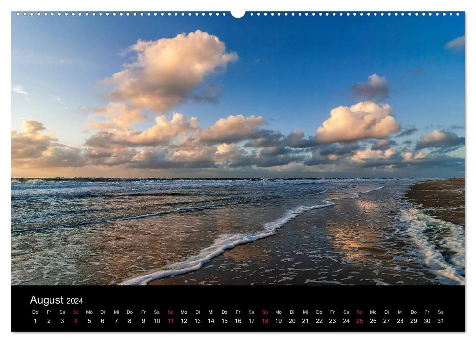 Faszination Meer und Wolken (CALVENDO Wandkalender 2024)