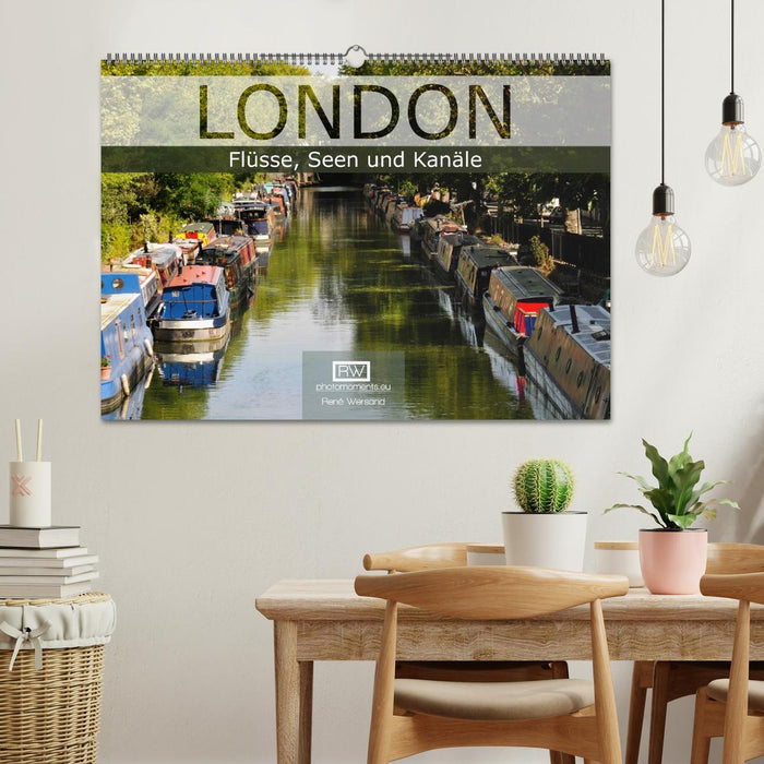 London - Flüsse, Seen und Kanäle (CALVENDO Wandkalender 2024)