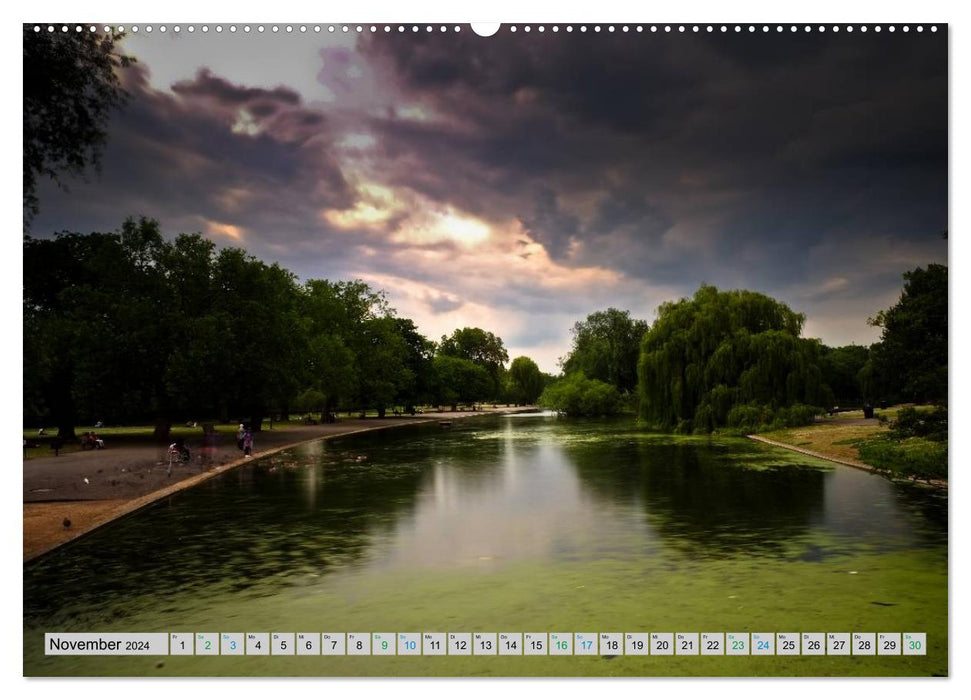 London - Flüsse, Seen und Kanäle (CALVENDO Wandkalender 2024)