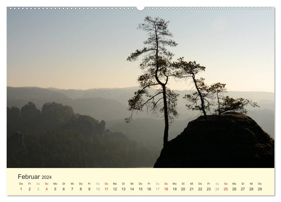 Beautiful landscapes in Germany (CALVENDO Premium Wall Calendar 2024) 