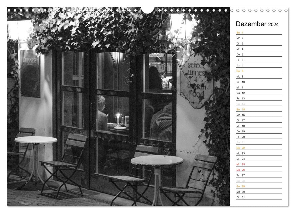 Berliner Straßenfotografie / Geburtstagskalender (CALVENDO Wandkalender 2024)