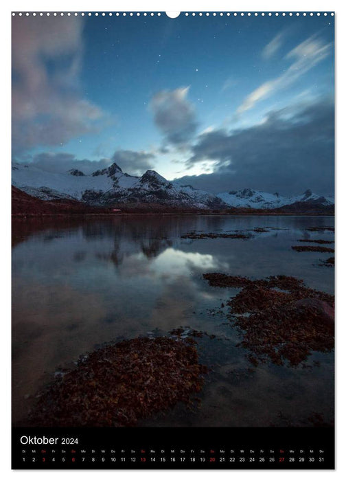 Landschaft bei Nacht (CALVENDO Wandkalender 2024)