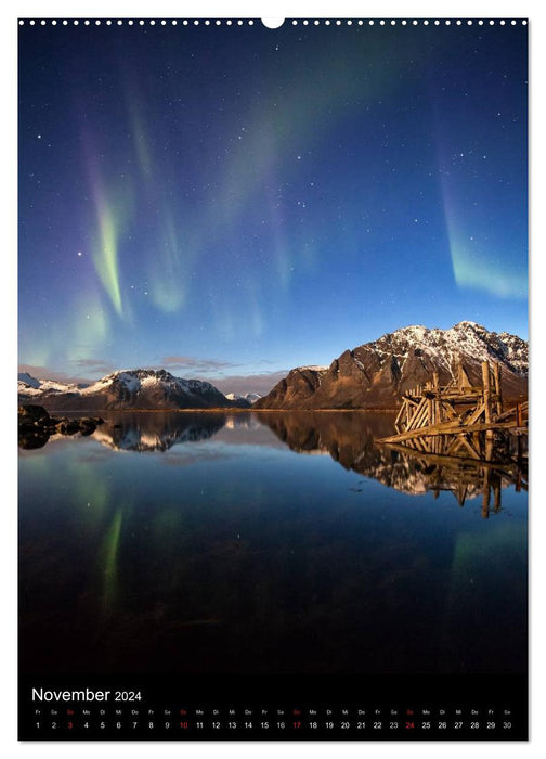 Landschaft bei Nacht (CALVENDO Wandkalender 2024)