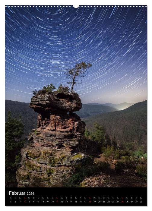 Landschaft bei Nacht (CALVENDO Wandkalender 2024)