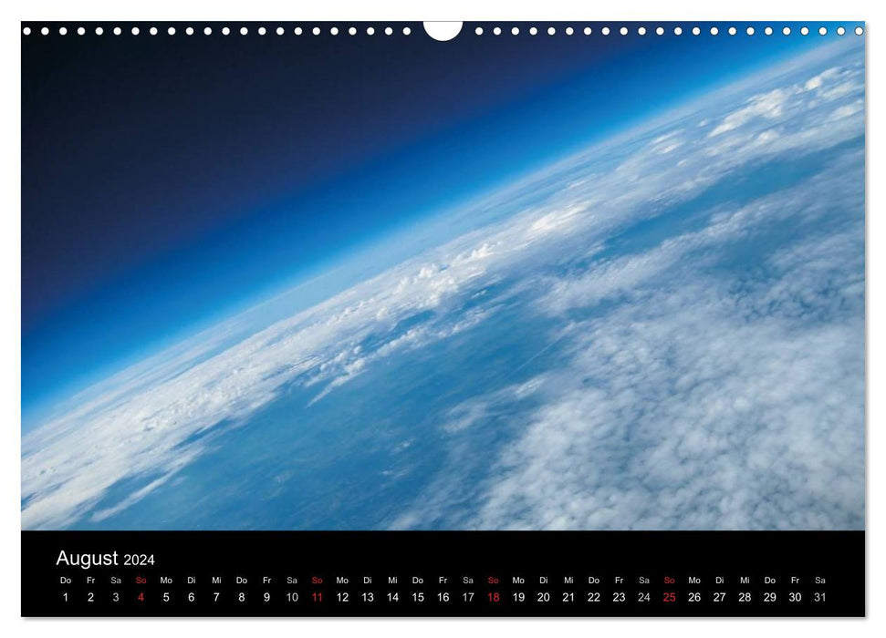 Eine Reise in die Stratosphäre (CALVENDO Wandkalender 2024)
