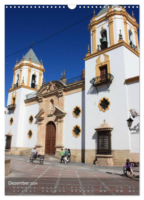 Ronda, die Schöne Andalusiens (CALVENDO Wandkalender 2024)