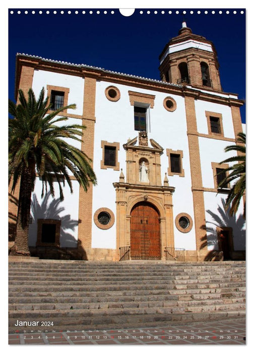 Ronda, la belle d'Andalousie (Calendrier mural CALVENDO 2024) 