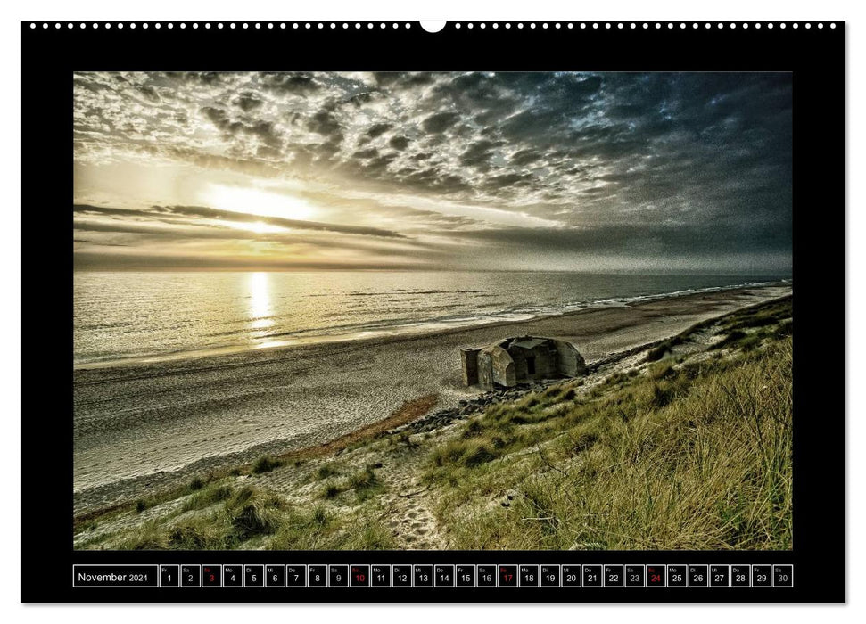 Denmark - Lights of the North (CALVENDO Premium Wall Calendar 2024) 