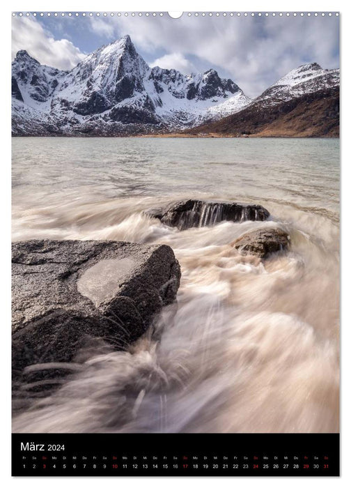 LANDSCHAFT AM WASSER (CALVENDO Wandkalender 2024)