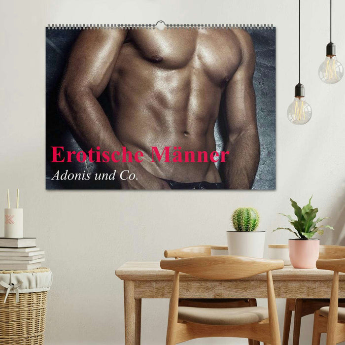 Erotic men - Adonis and Co. (CALVENDO wall calendar 2024) 