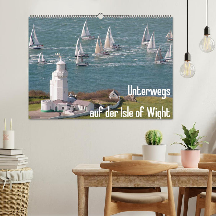Unterwegs auf der Isle of Wight (CALVENDO Wandkalender 2024)