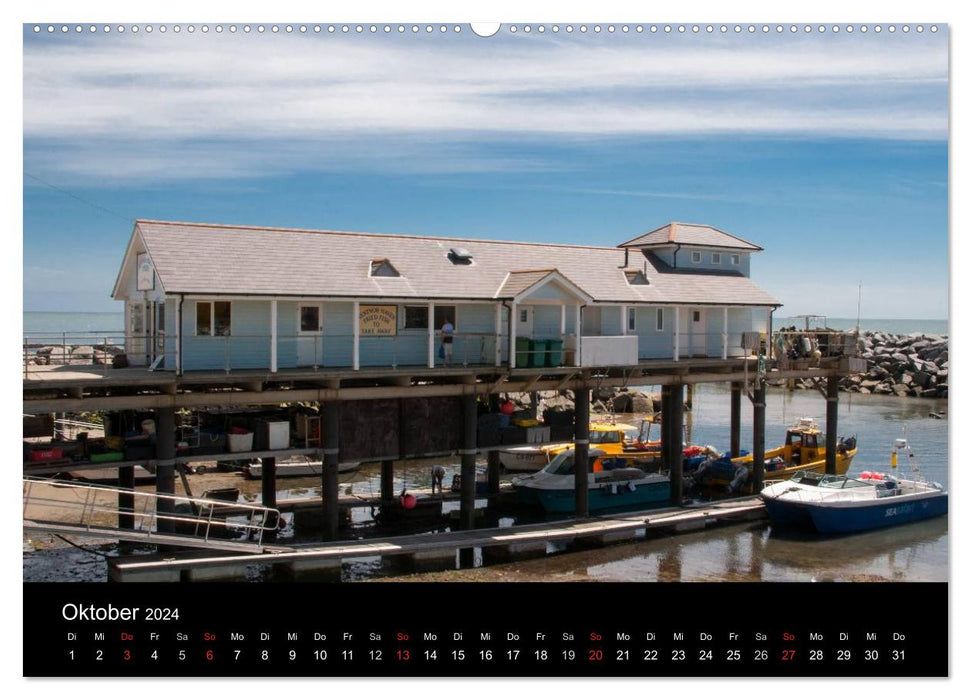 Sur la route sur l'île de Wight (calendrier mural CALVENDO 2024) 