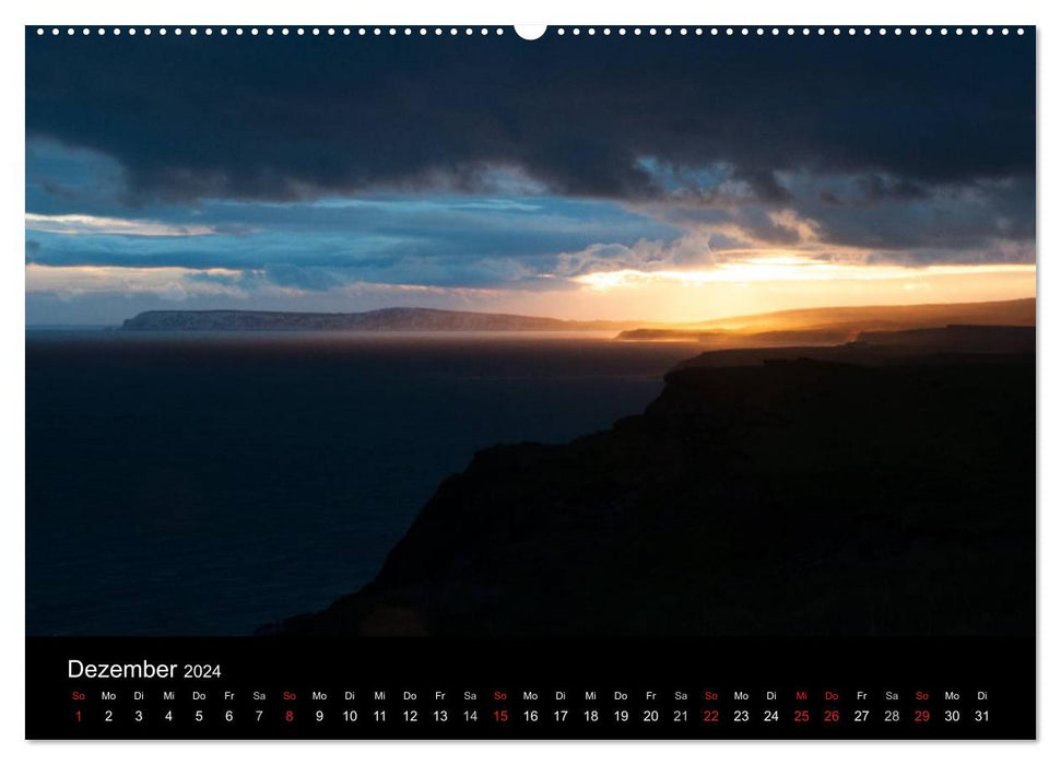 Sur la route sur l'île de Wight (calendrier mural CALVENDO 2024) 