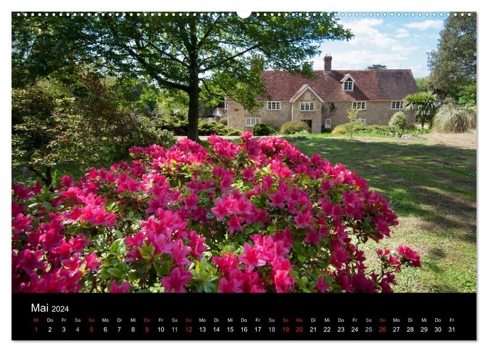 Sur la route sur l'île de Wight (calendrier mural CALVENDO 2024) 