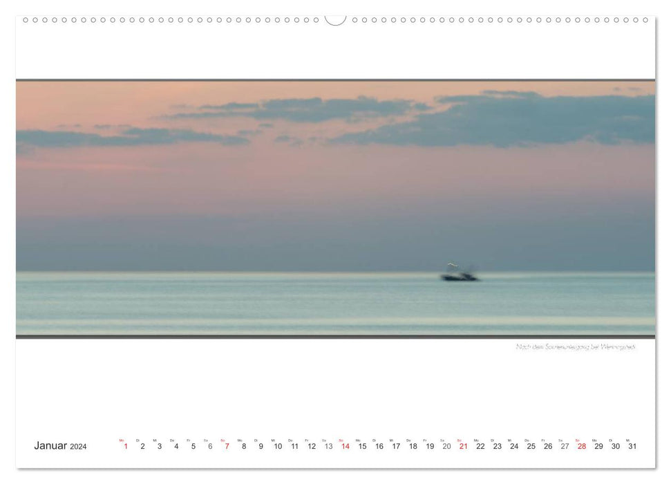 Emotional moments: Sylt de Luxe - the most beautiful German island. (CALVENDO Premium Wall Calendar 2024) 