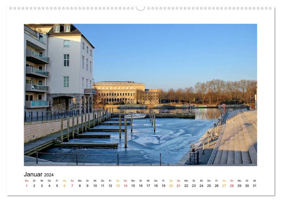 Mülheim an der Ruhr - Impressionen (CALVENDO Premium Wandkalender 2024)