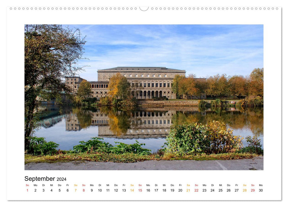 Mülheim an der Ruhr - Impressions (CALVENDO Premium Wall Calendar 2024) 