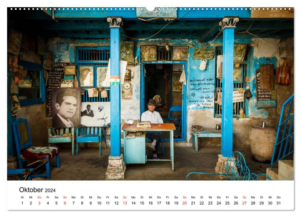 Indien: Menschen • Farben • Religionen (CALVENDO Wandkalender 2024)