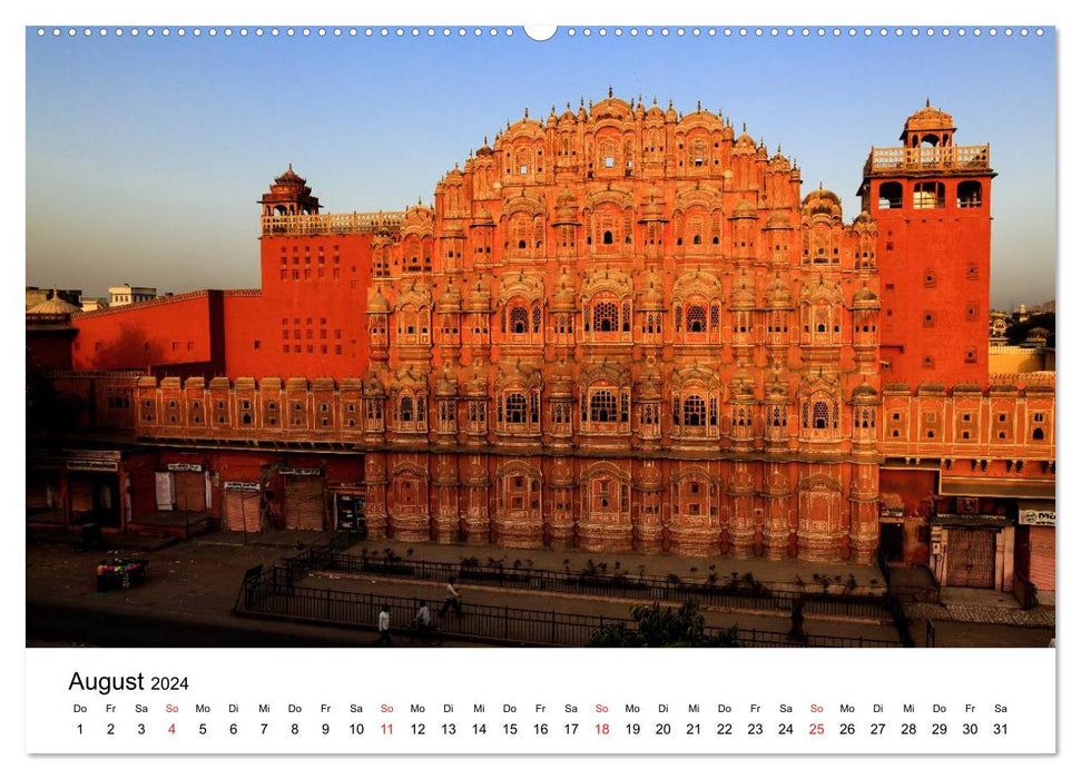 India: People • Colors • Religions (CALVENDO wall calendar 2024) 