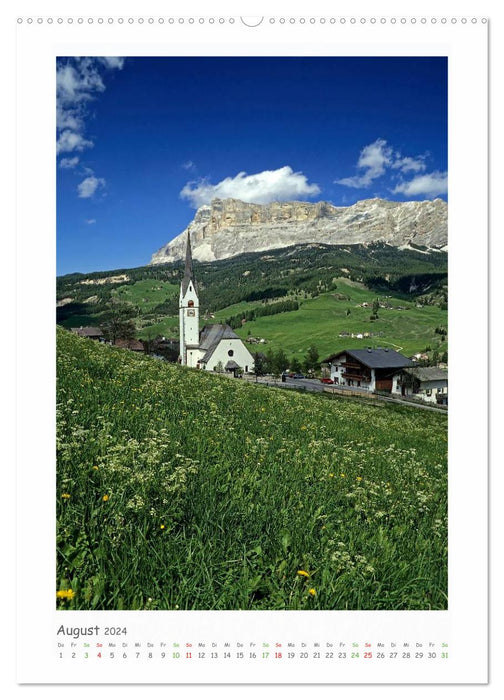 Südtirol - Ein Erlebnis für das Auge (CALVENDO Premium Wandkalender 2024)
