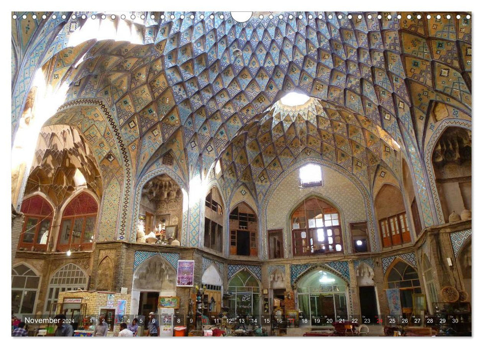 Iran - Eine Bilder-Reise (CALVENDO Wandkalender 2024)