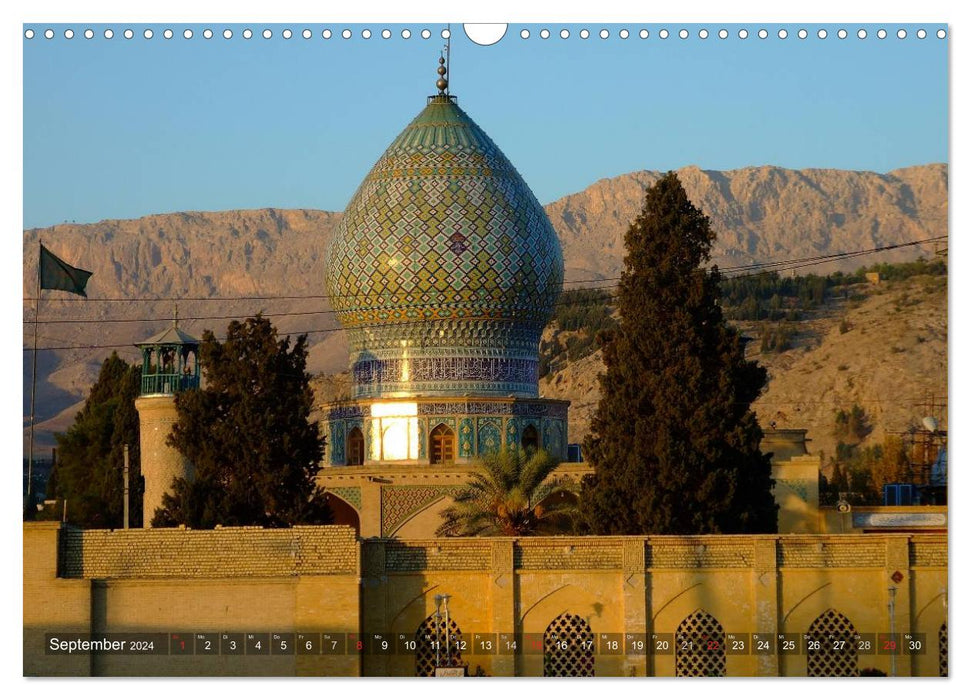 Iran - Un voyage en images (Calendrier mural CALVENDO 2024) 