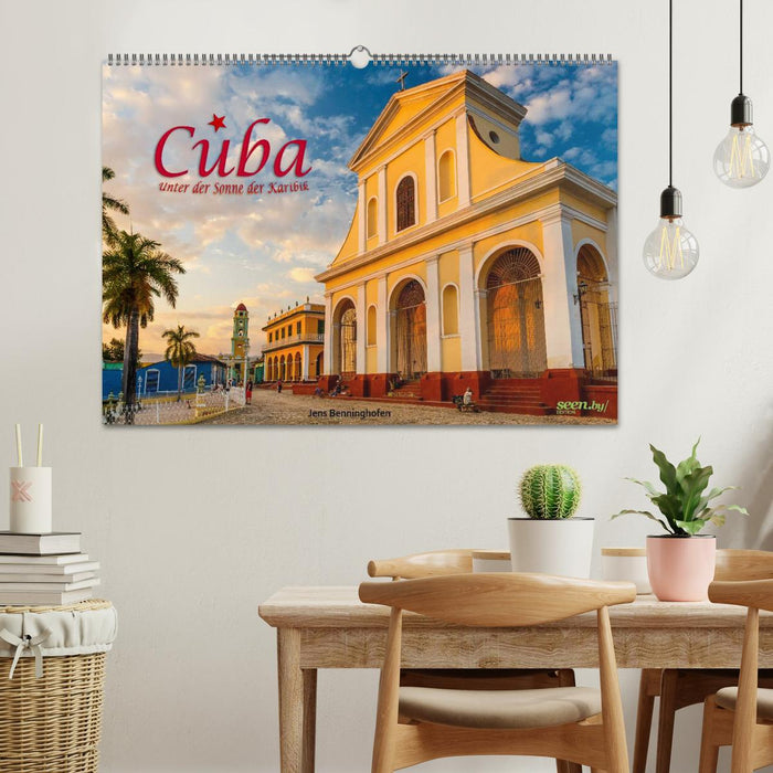 Cuba - Sous le soleil des Caraïbes (Calendrier mural CALVENDO 2024) 