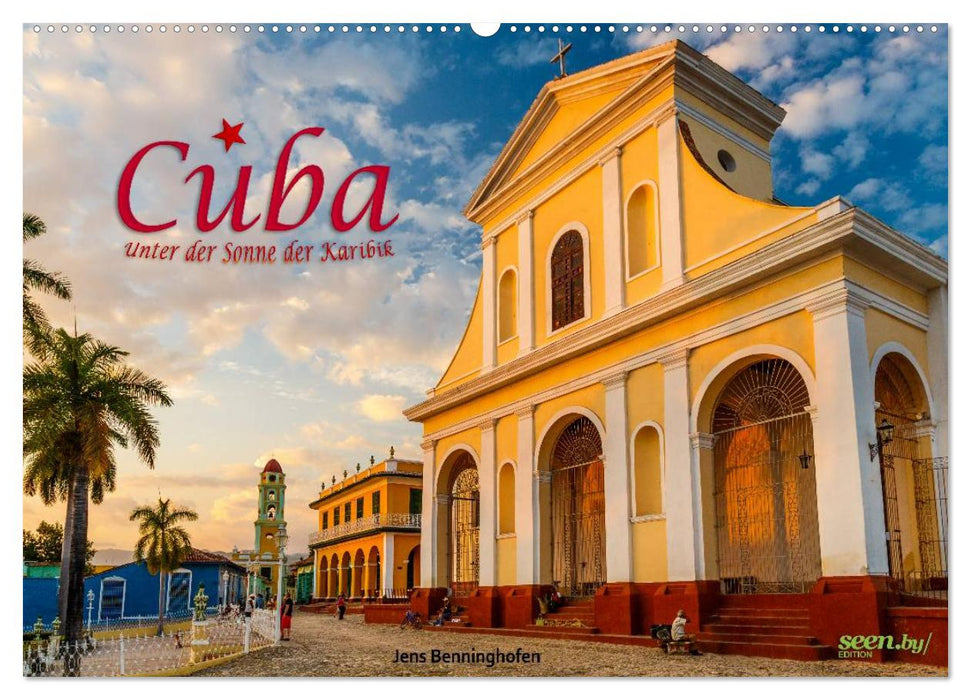 Cuba - Sous le soleil des Caraïbes (Calendrier mural CALVENDO 2024) 