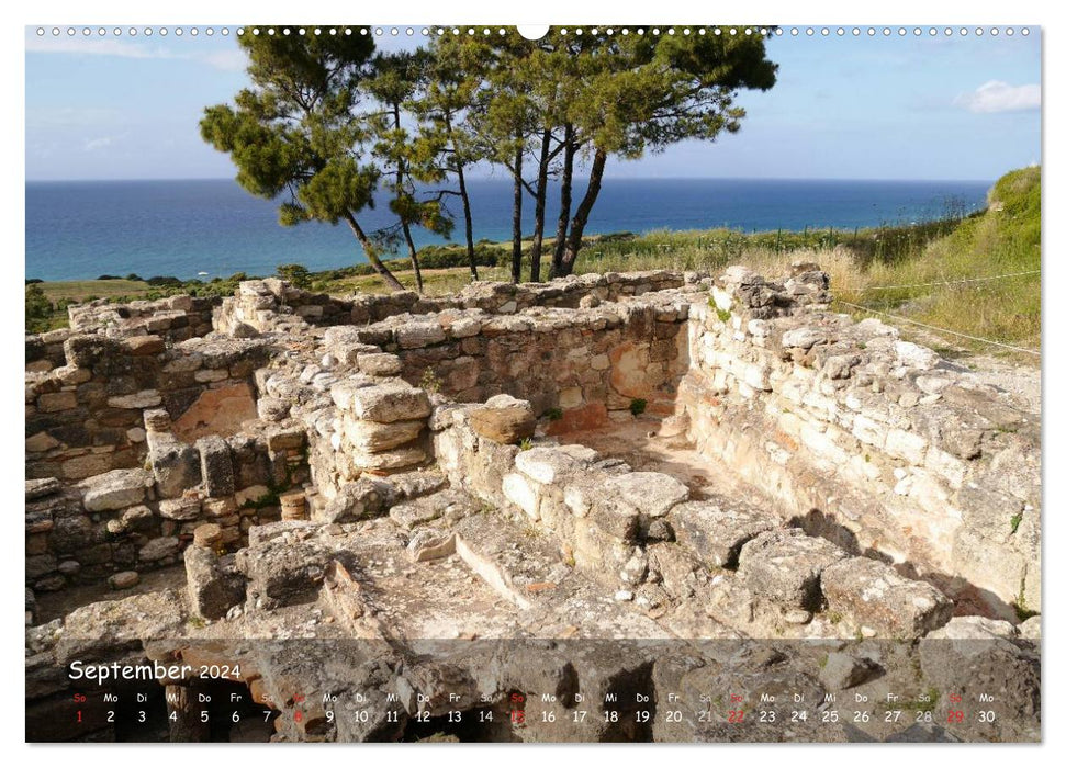 Dream Island of Rhodes (CALVENDO Premium Wall Calendar 2024) 