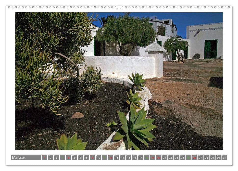 Aus dem Meer geboren - Lanzarote (CALVENDO Premium Wandkalender 2024)