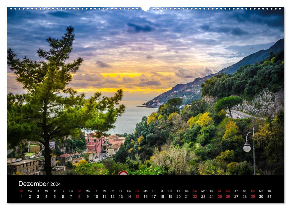Vietri sul Mare an der Amalfiküste (CALVENDO Wandkalender 2024)
