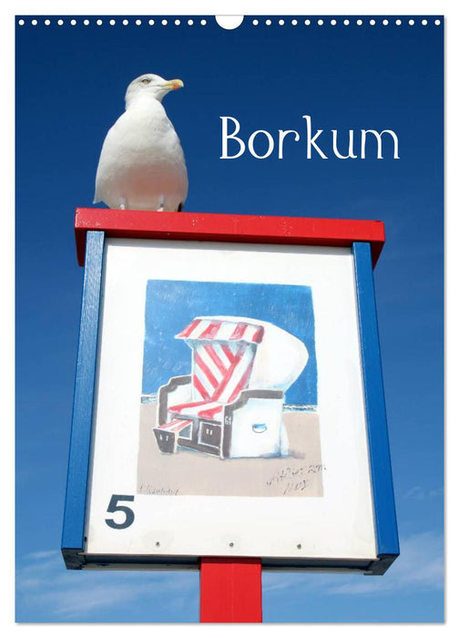 Borkum (CALVENDO Wandkalender 2024)