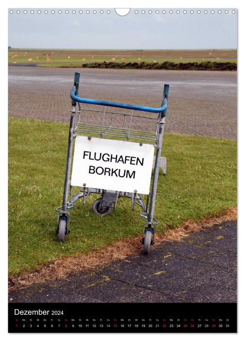 Borkum (CALVENDO Wandkalender 2024)