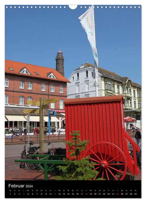 Borkum (CALVENDO Wandkalender 2024)