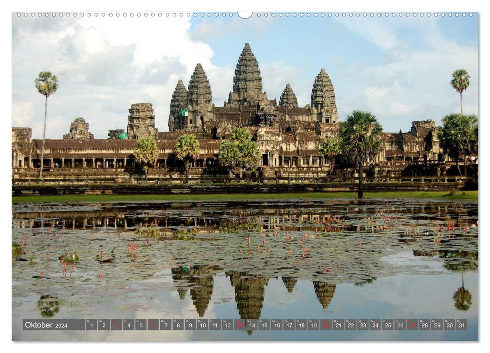 Kambodscha • Angkor Wat (CALVENDO Wandkalender 2024)