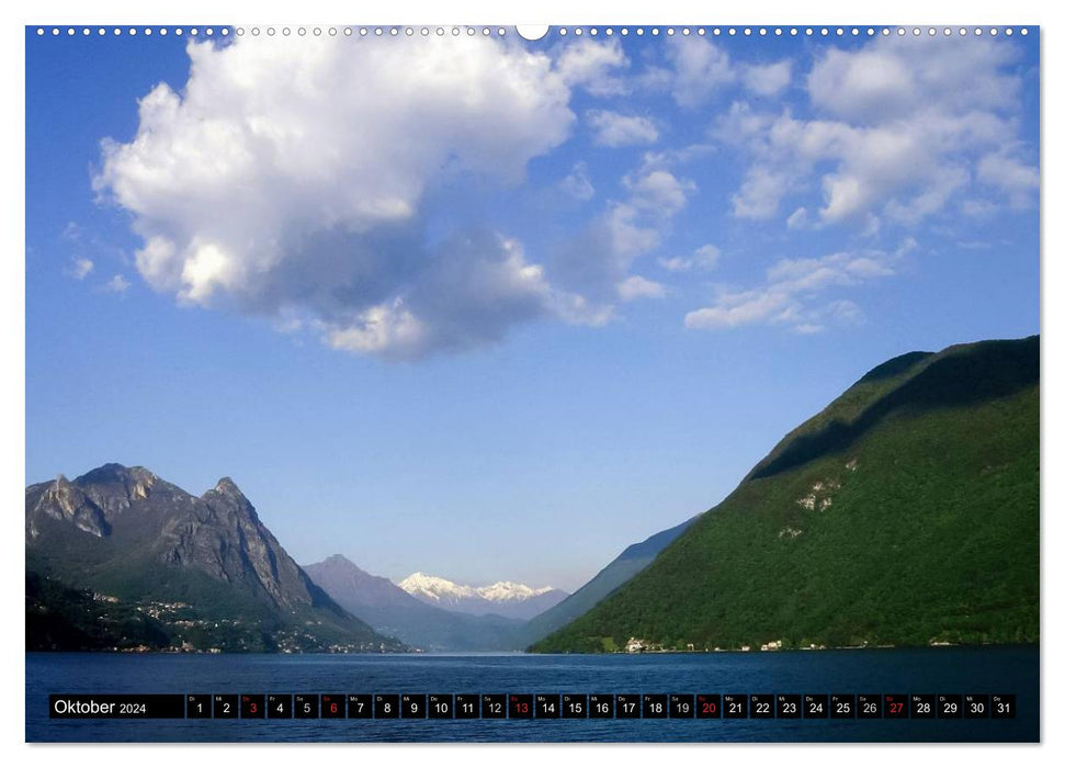 Beautiful Ticino (CALVENDO Premium Wall Calendar 2024) 