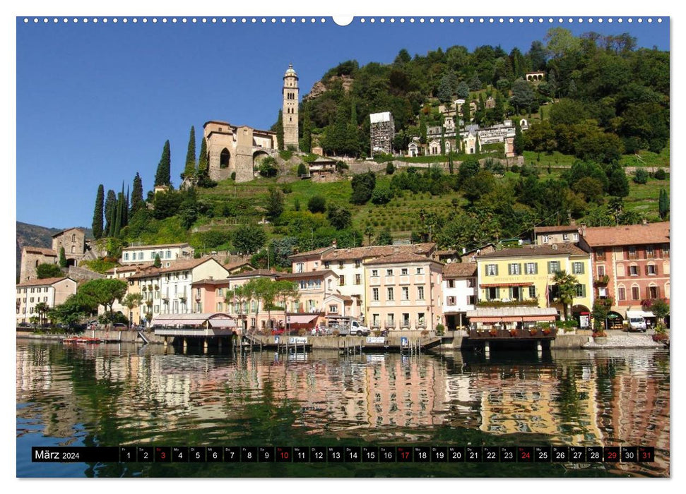 Beautiful Ticino (CALVENDO Premium Wall Calendar 2024) 