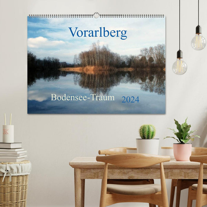 Vorarlberg Bodensee-Traum2024 (CALVENDO Wandkalender 2024)