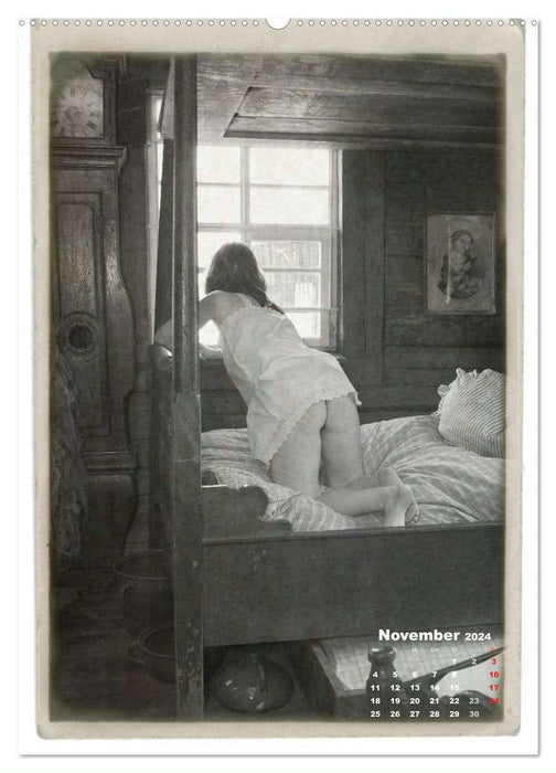 That's how it was back then - an erotic calendar - 2024 (CALVENDO wall calendar 2024) 