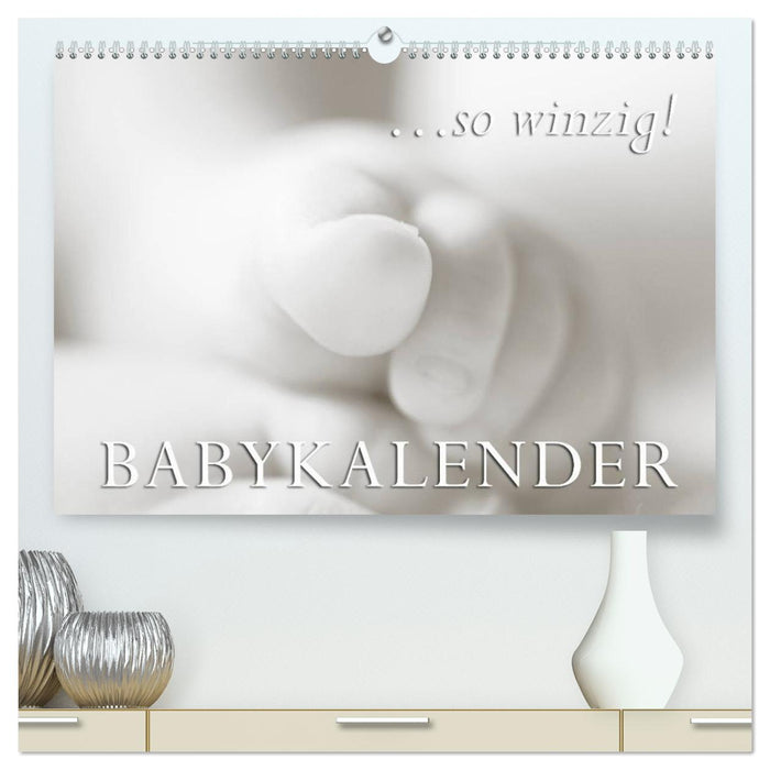 ...so tiny - baby calendar (CALVENDO Premium Wall Calendar 2024) 